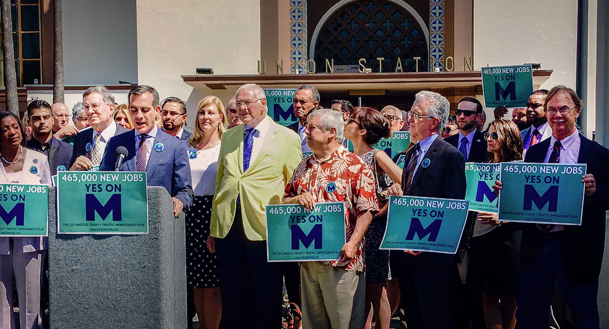 Labor Day Launch of Measure M Campaign (Courtesy of www.movela.org)